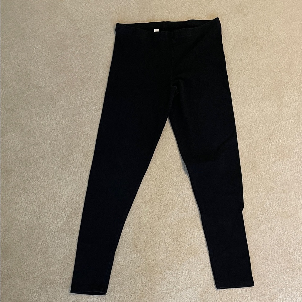 American Apparel Classic Black Leggings in size medium